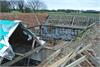 OLD ROOF ON FOX'S DEN
NEW ROOF GOING ON OWLS ROOST