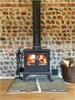 Beautiful central wood burner to lounge area