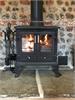Beautiful wood burner to snuggle up in front of.